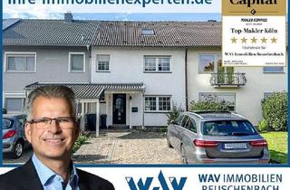 Reihenhaus kaufen in 50127 Bergheim, Bergheim - Gepflegtes Reihenhaus mit modernisierter Ausstattung, Garten, Keller und zwei Stellplätzen