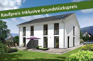 Doppelhaushälfte kaufen in 37079 Göttingen, Göttingen - Mit Grundstück: Das schlanke Town & Country Doppelhaus in Esebeck