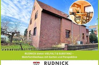 Mehrfamilienhaus kaufen in 31515 Wunstorf, Wunstorf - RUDNICK bietet VIELFALT & SUBSTANZ - Mehrfamilienhaus mit Garten und Perspektive