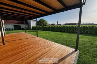 Wohnung kaufen in 86529 Schrobenhausen, Schrobenhausen / Hörzhausen - Erdgeschosswohnung für die ganze Familie! KfW40 Erstbezug