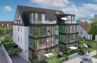 Wohnung kaufen in 63067 Offenbach am Main, Offenbach am Main - Wunderschöne 3-ZW mit Dachterrasse & Wintergarten im grünen Oberrad | Effizienzhaus 55EE Standard