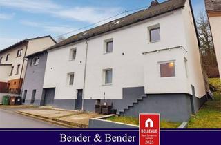 Haus kaufen in 56459 Gemünden, Gemünden - Massiv gebautes Doppelhaus mit Garten, Terrasse und Erweiterungspotenzial!