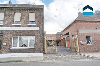 Haus kaufen in 47647 Kerken, Kerken - Aldekerk: Historisches Reihenendhaus mit Lagerhallen u. Büros