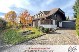 Einfamilienhaus kaufen in 91207 Lauf, Lauf - Rarität am Laufer Kunigundenberg: Großzügiges Einfamilienhaus mit Einliegerwohnung und Doppelgarage