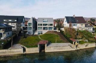 Einfamilienhaus kaufen in 78337 Öhningen, Öhningen - Seeufergrundstück mit Neubau Einfamilienhaus in bestem Energiestandard - direkter Seezugang