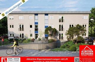 Wohnung kaufen in 79793 Wutöschingen, Wutöschingen - 3 Zi. OG mit Loggia ca. 87 m² - Wohnung 6 - Werkstraße 3a, 79793 Wutöschingen - Neubau