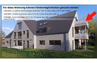 Wohnung kaufen in 46325 Borken, Borken - Besonderes Wohnerlebnis im Dachgeschoss - mit Balkon und Stil