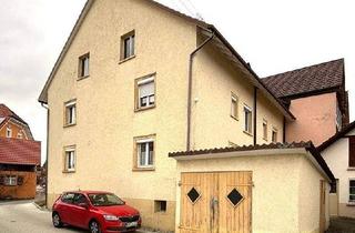 Haus kaufen in 78247 Hilzingen, Hilzingen - Grosszügig Wohnen! Wohnhaus mit viel Potential für Familien incl. Bauplatz