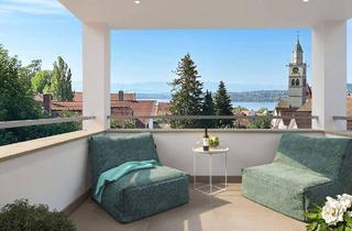Wohnung kaufen in 88662 Überlingen, Überlingen - 3-Zimmer-Neubauwohnung im Herzen von Überlingen mit Seeblick!