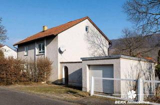 Einfamilienhaus kaufen in 63911 Klingenberg, Klingenberg am Main - BERK Immobilien - Großzügig wohnen mit Burgblick: Einfamilienhaus auf weitläufigem Grundstück