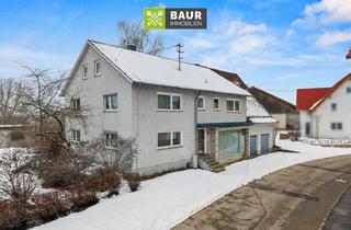 Einfamilienhaus kaufen in 89547 Gerstetten, Gerstetten - 360° I Vielseitige Immobilie mit großem Grundstück - Einfamilienhaus mit angrenzender Gewerbeeinheit