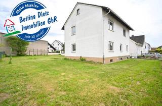 Einfamilienhaus kaufen in 64807 Dieburg, Dieburg - DIETZ: EFH im ruhigen Wohngebiet von Dieburg mit Garage, Freisitz und Garten auf 755 m² Grundstück