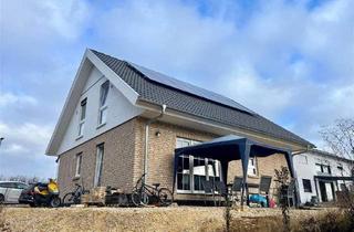 Einfamilienhaus kaufen in 89168 Niederstotzingen, Niederstotzingen - Modernes Danhaus mit Charme - neuwertiges Einfamilienhaus in ruhiger Natur­lage auf Eckgrundstück