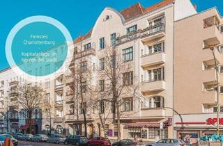 Wohnung kaufen in Leibnizstraße, 10625 Berlin, Berlin - Investieren in Charlottenburg - vermietete Erdgeschosswohnung im ruhigen Innenhof