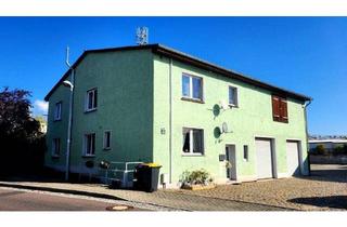 Haus kaufen in Großstolpen 23, 04539 Groitzsch, Groitzsch - ZFH mit 2 GROSSGARAGEN - voll vermietet