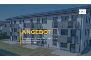 Wohnung kaufen in 85646 Anzing, Exklusive Wohnung in Anzing: 3-Zimmer-OG mit sensationellen 4,0 kWh/(m²·a) – Effizienzklasse A+