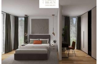 Wohnung kaufen in 91088 Bubenreuth, NEUBAU-Erstbezug, 2-Zi-Terrassen-ETW, Garten, Lift, FBH, Parkett, TG-Stellplatz