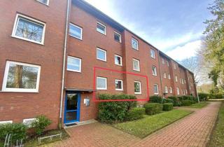 Wohnung kaufen in 26789 Leer, 2-Zimmer-Wohnung mit Balkon im Erdgeschoss - zentrale Lage