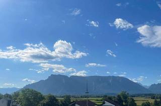 Wohnung kaufen in 83404 Ainring, Traumhafter Blick von der großen Sonnenterasse