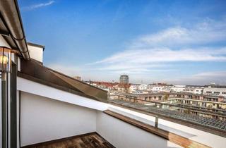 Wohnung kaufen in 80469 Ludwigsvorstadt-Isarvorstadt, Lichtfülle unter dem Dach: Reizende 2-Zimmer-Wohnung mit Panorama-Terrasse