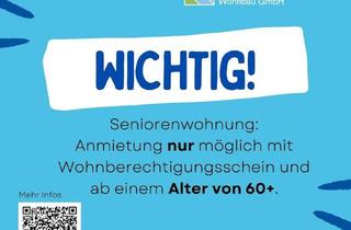 Sozialwohnungen mieten in Niddastr., 38120 Weststadt, Niddastr. 5, E 2 - 2 Zimmer Wohnung mit Loggia! Anmietung mit WBS ab 60 Jahre oder mit Einschränkung