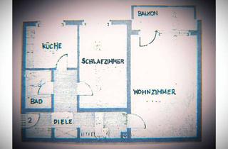 Wohnung mieten in 67346 Speyer, Hübsche Zwei Zimmer Wohnung mit Balkon und ganz viel Blick