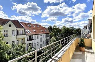 Wohnung mieten in Dorotheastraße 25a, 10318 Karlshorst, Charmante Dachgeschoss-Maisonette (83 m²) mit großem Balkon und offener Küche in Karlshorst