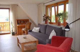 Wohnung mieten in Doktor-Mayerhausen-Straße, 94034 Hals, Stilvolle, voll möblierte 2-Zimmer-Dachgeschosswohnung mit Balkon in Passau-Hals