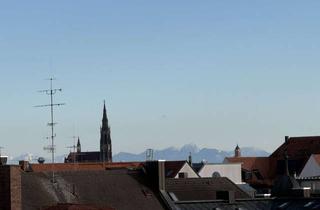 Wohnung mieten in 80337 Ludwigsvorstadt-Isarvorstadt, Erstbezug n. Sanierung: Schöne helle 2-Zimmer DG-Whg. mit großer Terrasse und Alpenblick