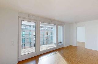 Wohnung mieten in Ramat-Gan-Straße 14, 69469 Weinheim, Westausrichtung: 3-Zimmer-Neubauwohnung mit EBK, Loggia und Abendsonne