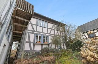 Haus kaufen in 35410 Hungen, Kleines Fachwerkjuwel mit großzügigem Gartenidyll