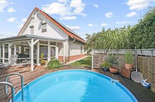 Haus kaufen in 04680 Zschadraß, Idyllisch wohnen in Tanndorf bei Colditz – EFH mit Wintergarten & Pool auf großem Grundstück