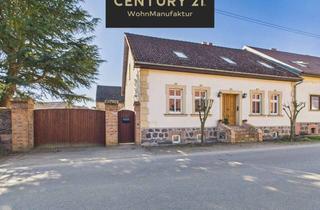 Einfamilienhaus kaufen in 16792 Zehdenick, Historischer Charme trifft Zukunftstechnik: Großzügiges Einfamilienhaus mit Scheune und Werkstatt