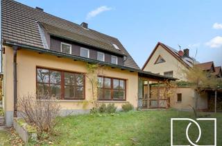 Haus kaufen in 90607 Rückersdorf, Traumgrundstück! Gepflegtes Ein-/Zweifamilienhaus in naturnaher Lage mit Gartenidylle