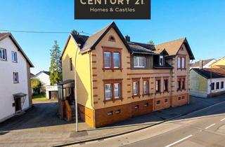 Haus kaufen in 66583 Spiesen-Elversberg, Charmantes attraktives 1 - 2 Familienhaus mit Balkon, Garage und großem Garten in Spiesen-Elversberg