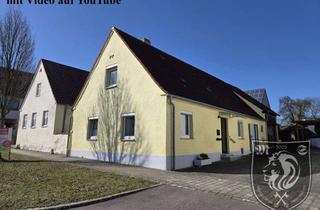 Haus kaufen in 86720 Nördlingen, Haus mit Garten, Garage & viel Potenzial – ruhig wohnen nahe Nördlingen – ideal für Handwerker