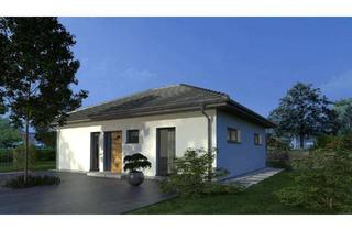 Haus kaufen in 14624 Dallgow-Döberitz, Vom Flur zeigt der Bungalow mit Walmdach den Weg zum Erker im Garten