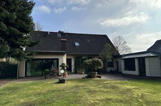 Haus kaufen in 26655 Westerstede, Yoga, Büro, Werkstatt & Co: Wohnhaus mit gewerblich nutzbarem Anbau!