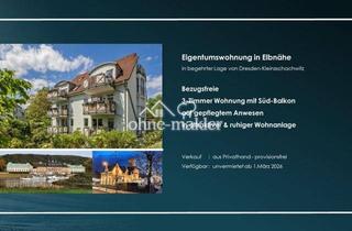 Wohnung kaufen in 01259 Dresden, 3-Zimmer Wohnung in Elbnähe in begehrter Lage in Dresden-Kleinzschachwitz