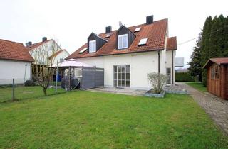 Doppelhaushälfte kaufen in 86505 Münsterhausen, Top gepflegte Doppelhaushälfte in beliebter Ortsrandlage