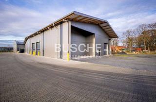 Gewerbeimmobilie kaufen in 49549 Ladbergen, Ladbergen || BJ. 2023 || 9.825 m² Grundstück || 2.152 m² Halle || Erweiterung bereits genehmigt