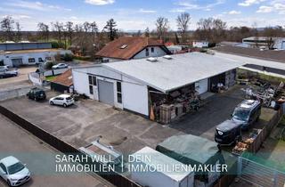 Gewerbeimmobilie kaufen in 67435 Lachen-Speyerdorf, Seltene Gelegenheit: Wohnhaus mit Büro und großer Halle auf 2.441 m² Grundstück im Gewerbegebiet