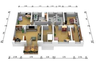 Immobilie mieten in Zschopauerstr. 185, 09126 Lutherviertel, MEGA =》5 ZI OASE, 120 QM, BALKON, FB-HEIZ, 2 BÄDER !!