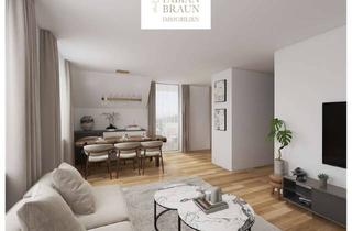 Wohnung kaufen in 91088 Bubenreuth, Exklusive 3-Zi-Neubau-ETW, Lift, FBHZ, Balkon, Parkett, TG-Stellplatz