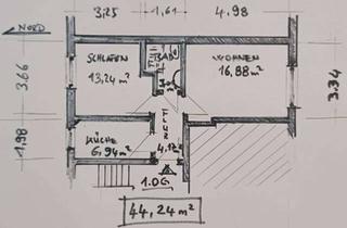 Wohnung kaufen in Binderstrasse, 31141 Hildesheim, 2 - Zimmer Wohnung in begehrter Lage (Hildesheim-Oststadt)