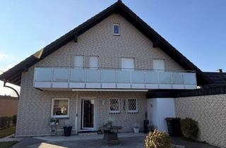 Wohnung mieten in 32278 Kirchlengern, Großzügige 3-Zimmer-Wohnung (128 m²) mit Fußbodenheizung, 2 Balkonen im Zweifamilienhaus