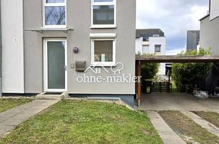 Haus mieten in 55576 Sprendlingen, Moderne Doppelhaushälfte (KfW55) mit Dachterrasse, tollem Gartengrundstück und Carport