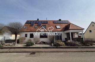 Einfamilienhaus kaufen in 86655 Harburg, Ohne Provision I 1-2 Familienhaus I 2000 modernisiert und angebaut I Doppelgarage