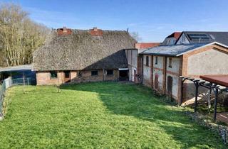 Haus kaufen in Hauptstraße 52, 18211 Admannshagen-Bargeshagen, Historische Büdnerei mit großem Grundstück und Entwicklungspotenzial (Denkmalschutzobjekt)