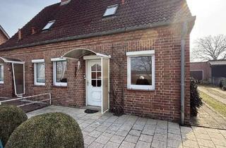 Doppelhaushälfte kaufen in 19303 Dömitz, Charmante Doppelhaushälfte mit großem Garten & Nebengelass in ruhiger Lage von Heidhof